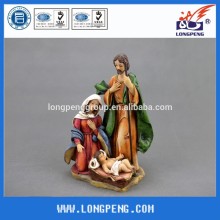 7.5 Inch polyresin christmas nativity ,catholic religious statues,christmas souvenir