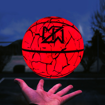 light up led glowing basketball