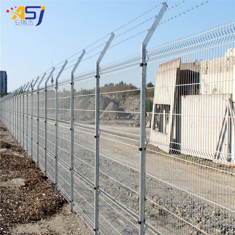 animal protection welded farm fence panels and gate