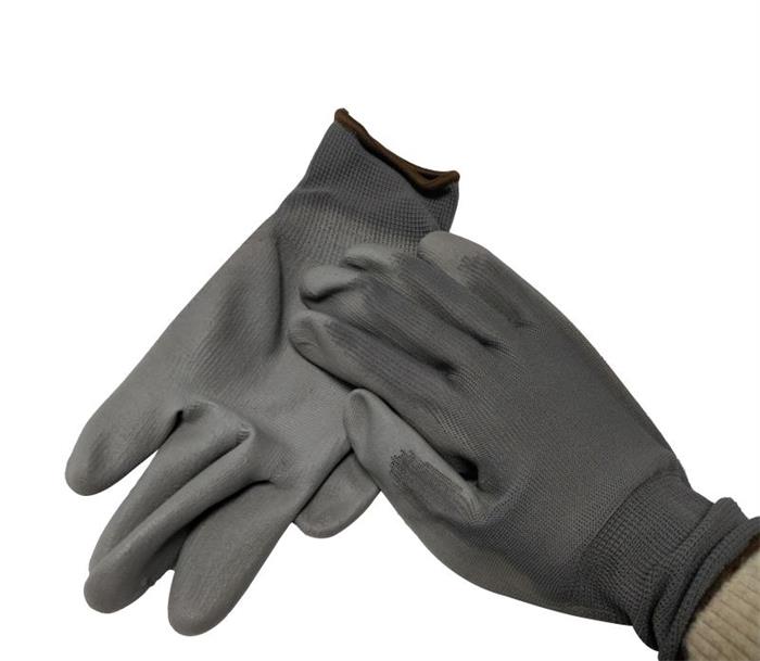 XS/S/M/L/XL/XXL Size Polyester Liner PU Coated Cleanroom Antistatic ESD Work Gloves