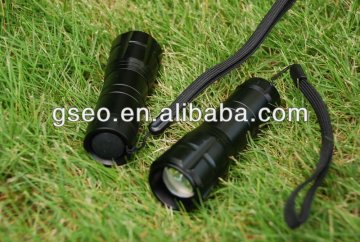 mini flashlight lumen police led flashlight