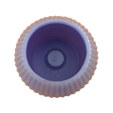 Round Holder Paraffin Fluted Candles