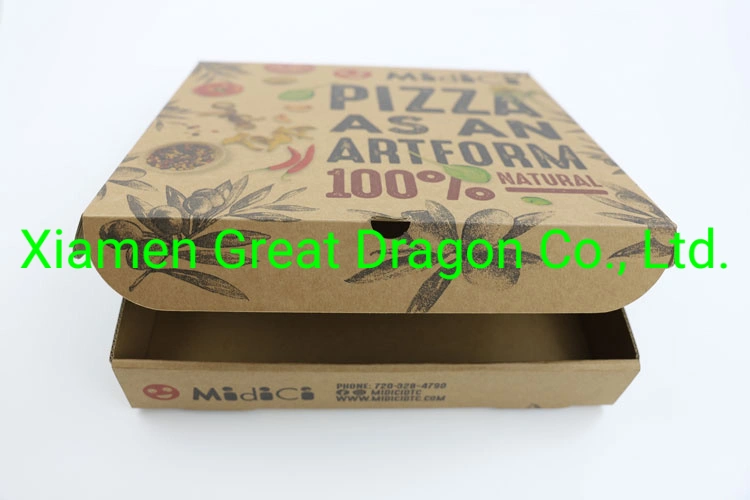 Lock-Corner Pizza Boxes for Stability and Durability (PIZZ-230404)