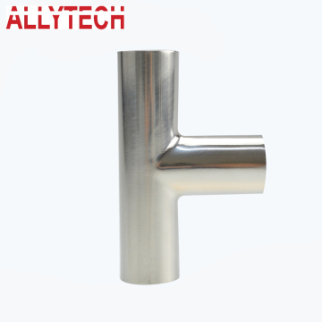 Stainless Steel Welded Reducing Type Sanitary Tee