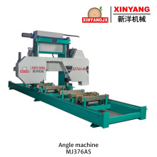 Horizontal woodworking band saw machine