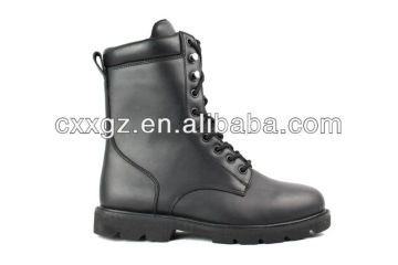 leather military boots