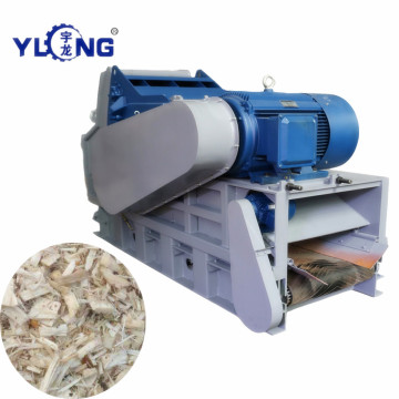 CE crusher of wood chips