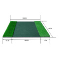 Tapis de conduite de golf gazon long et court 3D