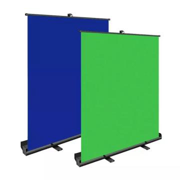 Retractable Chromakey Screen Backdrop for Studio
