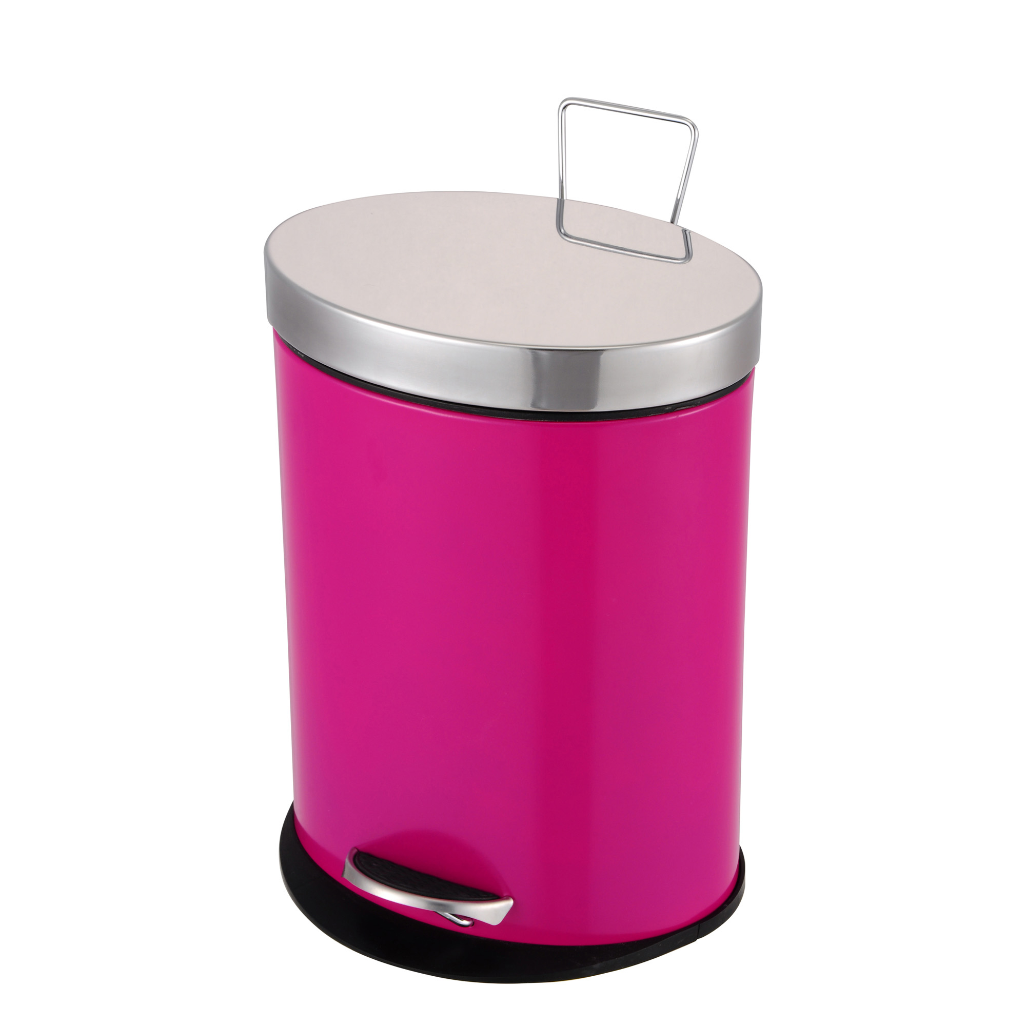 Oval Steel Pedal Garbage Bin, High Quality Oval Steel Pedal Garbage Bin