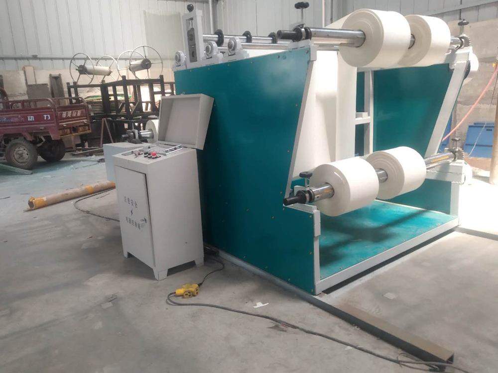 Meltblown slitting non woven cutting machine