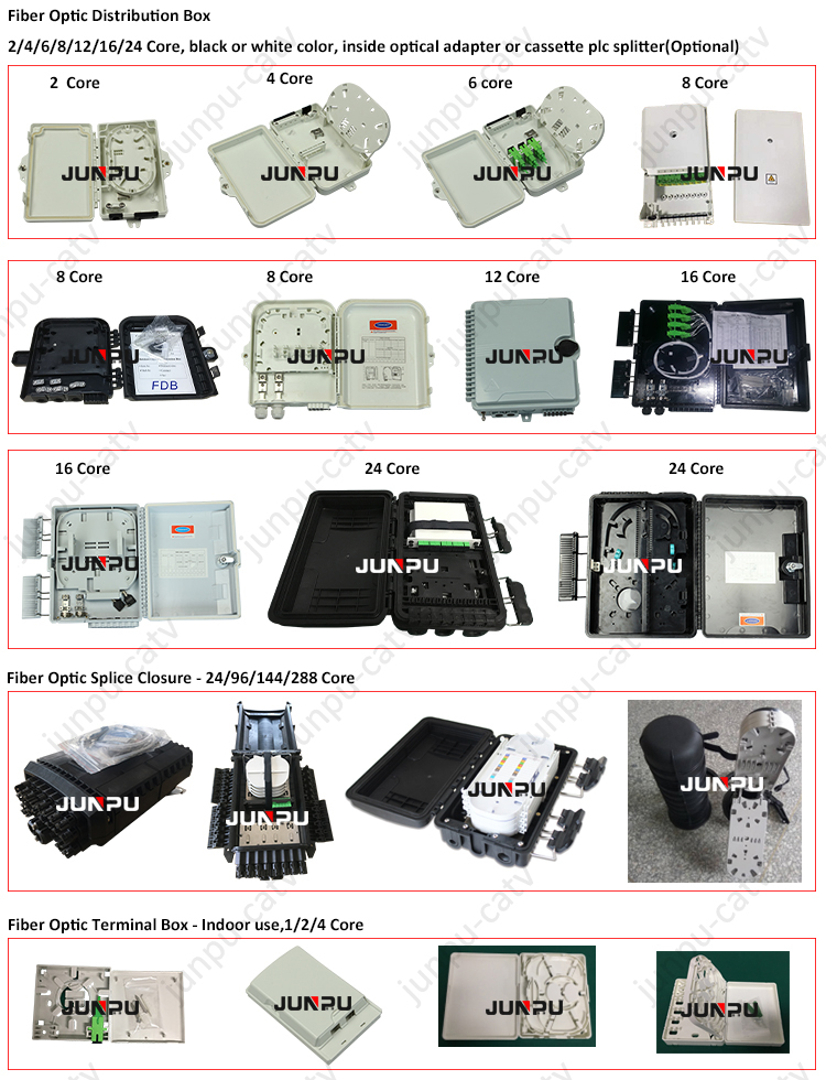 Factory Price Fiber Distribution Box Terminal Box Fiber Optics Nap Box 8 16 24