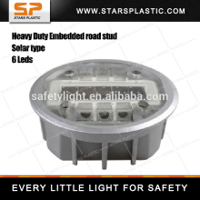 Solar Heavy duty Embedded road stud/Aluminum LED cat eye embedded road stud