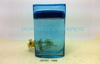 Mens Painted / Color Coated Empty Glass Perfume Bottles Fla