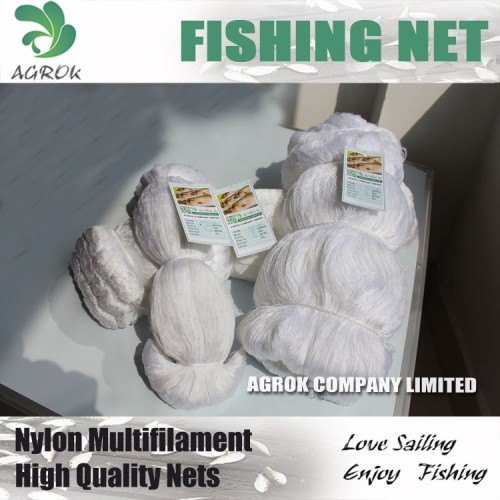 White Nylon Multifilament Fishing Net