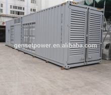 Container Soundproof 1250 kva Diesel Genset with Cummins engine