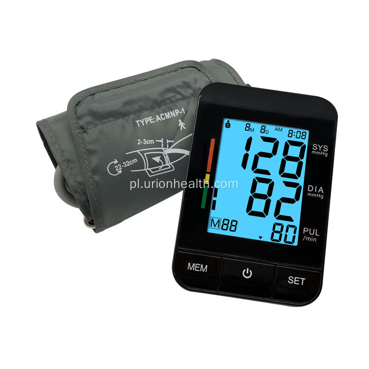 Meidcal Equipments Maszyna do pomiaru ciśnienia krwi Podświetlenie LCD