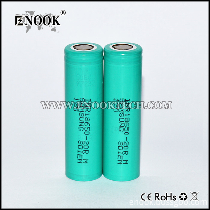 2017 Newest Samsung 20r Battery 18650 2000mah 