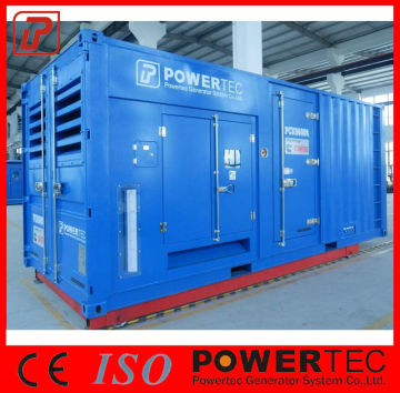 Slient containerized diesel generator