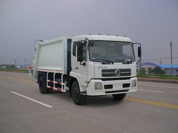 Dongfeng 4x2 garbage truck manufacturers working company