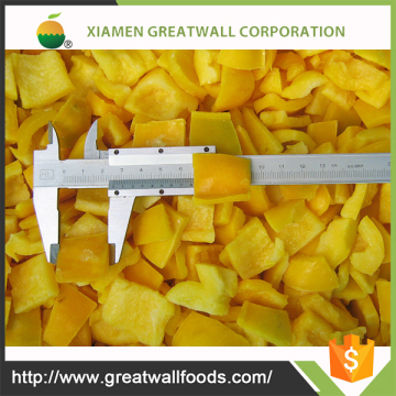 Grade A iqf sweet yellow pepper