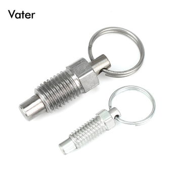 Spring-Loaded Plunger Pins, Ball Detent Pins, and Pull Ring Plungers: Hand Retractable Spring Mechanisms