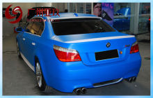 Hot Blue Film Matte Vinyl Wrap , Car Film Protecion For Full Body