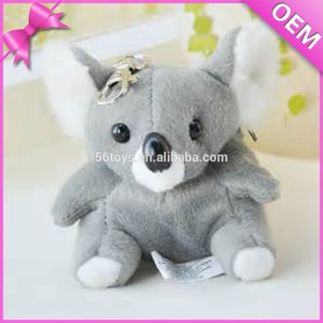 wholesale custom keychains futurama nibbler plush toy,aurora plush toy,plush koala keychain