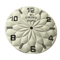 Stamped flower pattern watch dial for man's watch