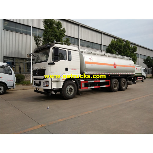 Camiones cisterna de transporte de petróleo SHACMAN 6000 galones