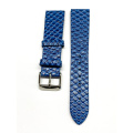 Custom Fishskin pattern Genuine leather watch strap