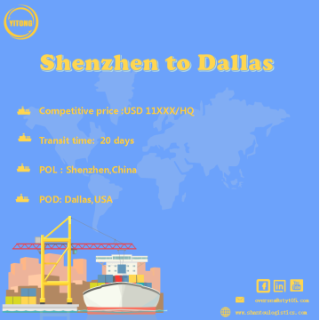 Sea Freight Service van Shanghai naar Dallas