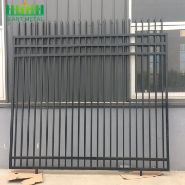 PVC-coated Wrought Iron Zinc Steel Picket Fence