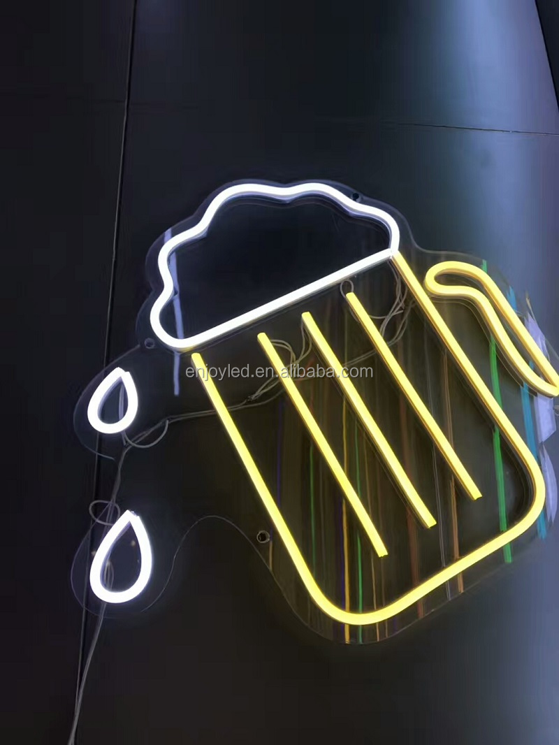 China Waterproof pool light 12v 24v RGB led neon flexible strip IP68 led neon flex