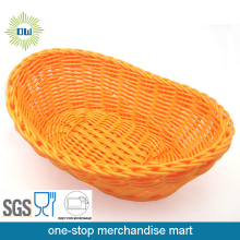 Plastic Rattan Fruit and Bread Basket
