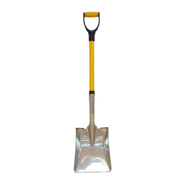 212 Professional Stainless Steel Digging Spades: Round Point vs Square Point Blades