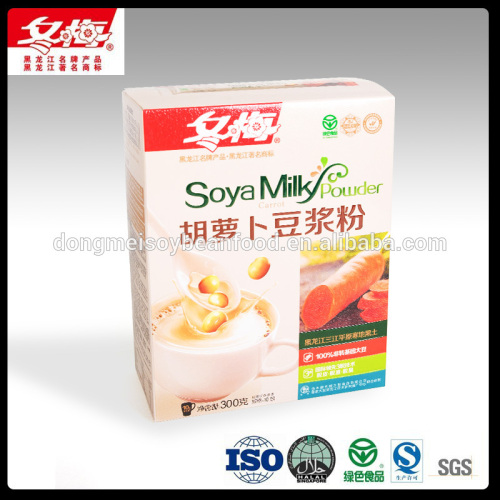 Carrot flavour soy milk powder 300g soy milk powder