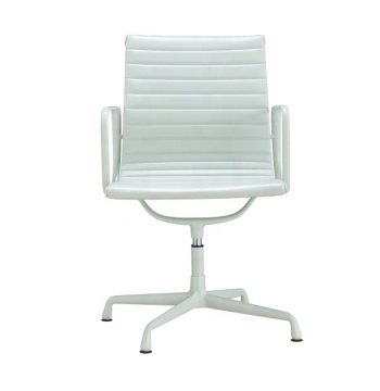 Aluminum Group Chair Fixed Desk Swivel Office Chair without Castors
