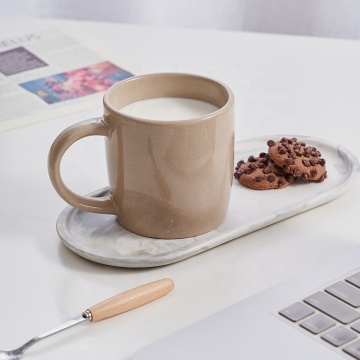 Custom Stoneware Coffee Mugs: Simple Design Ceramic Mugs