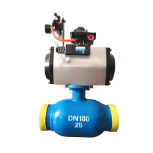 Pneumatic Fully Welded Ball Valve for Industrial Pipelines