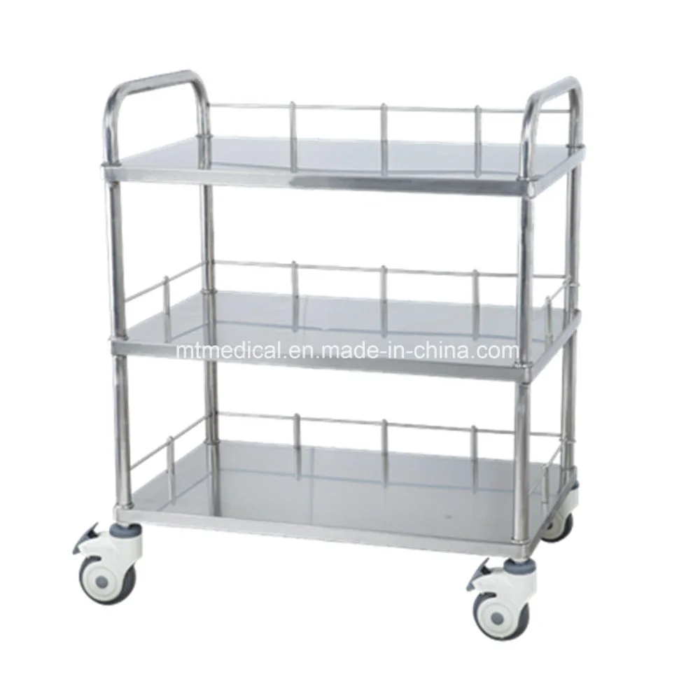 Mobile ABS Medical Anesthesia Crash Trolley Cart