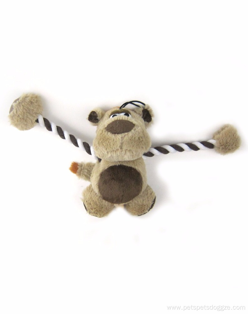 new-brand pet toys bear shaped cute plush toy