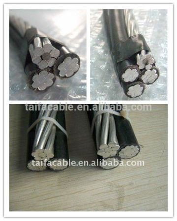 Top quality Duplex/Triplex/Quadruplex 120mm2 ABC Cable Service Drop Cable