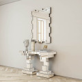 Table de console en miroir de design moderne