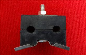 Rubber / Metal Down Lead Clmap For OPGW / ADSS Optical Cabl