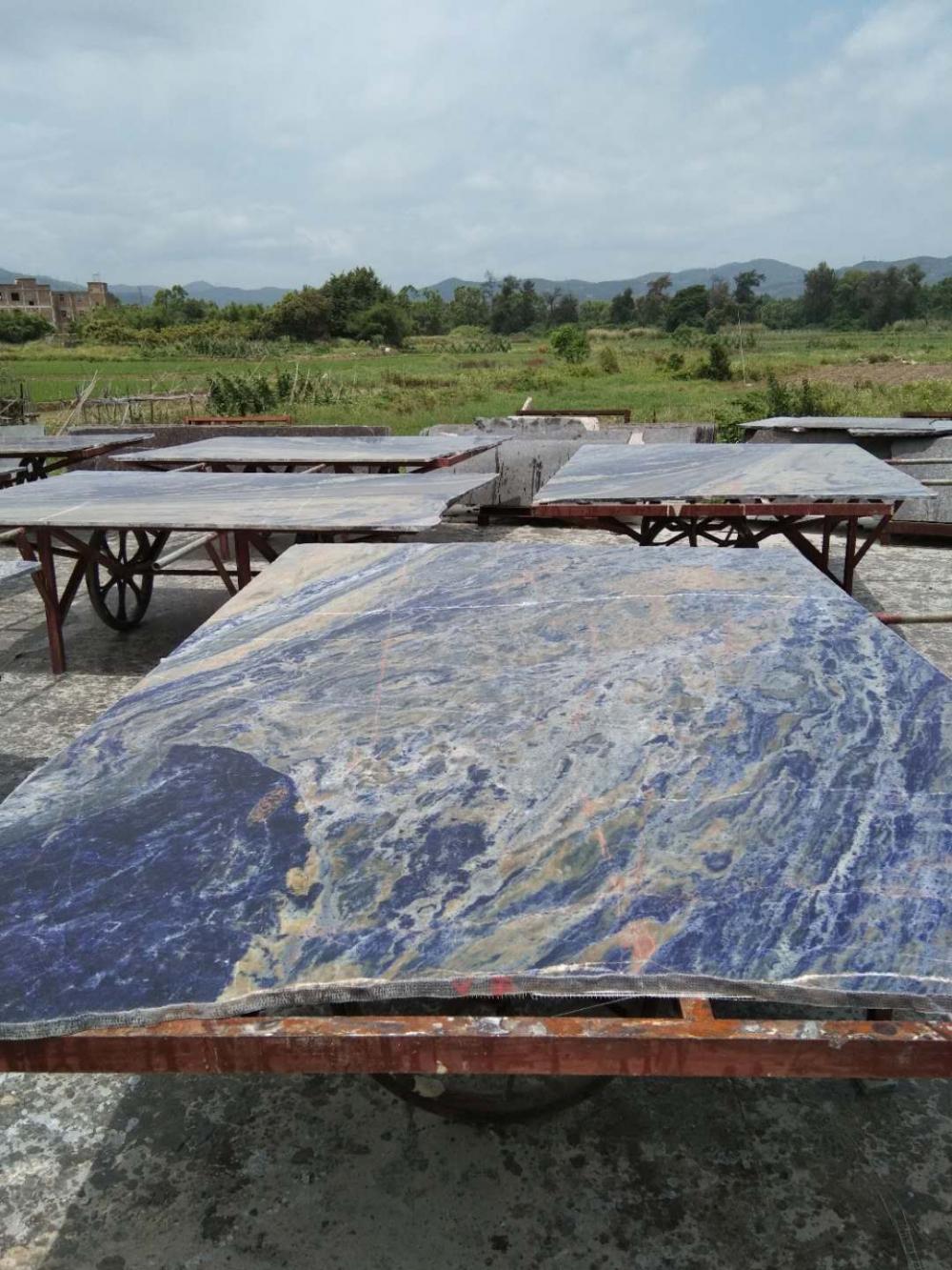 Blue Sodalite Slab 3