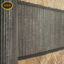 stainless steel chain link mesh conveyor belt