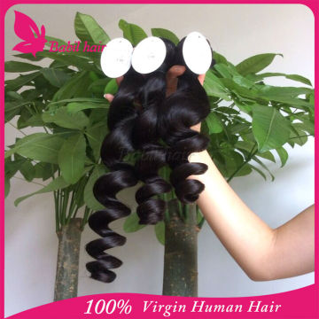 cheap human hair bundle remy virgin peruvian hair grade7a