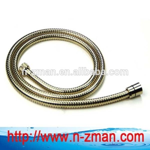 Gold Flexible Hose,Gold Shower Hose,Gold Brass Hose