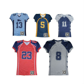 Latest Digital Printing American Football Jersey Designs